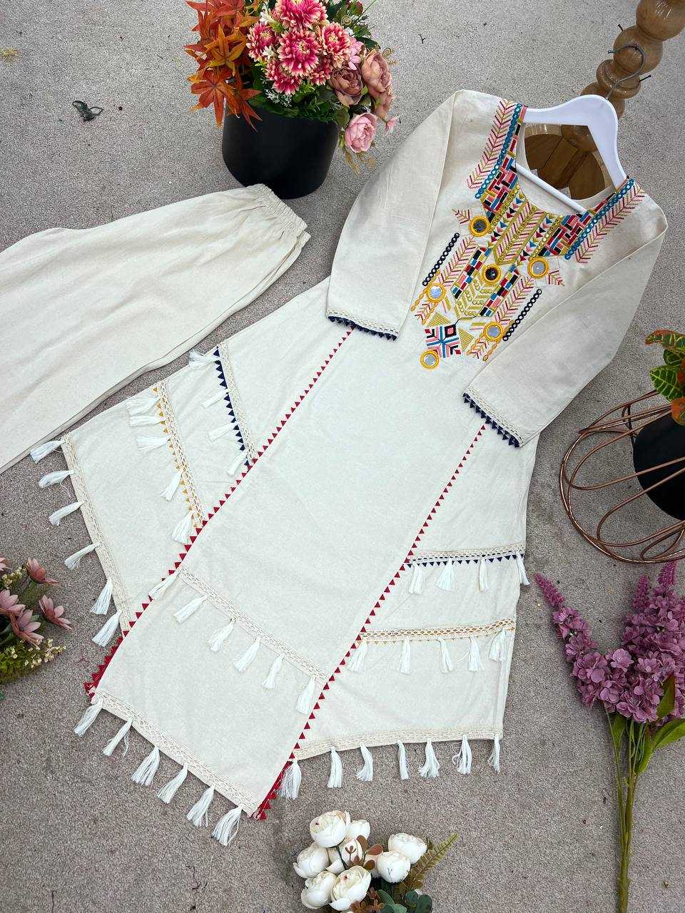 Ynf Khadi Cotton KESH499 867 Western Wears Festive Collections Wholesale Co-ord Set Rakhi Collections Manufacturer