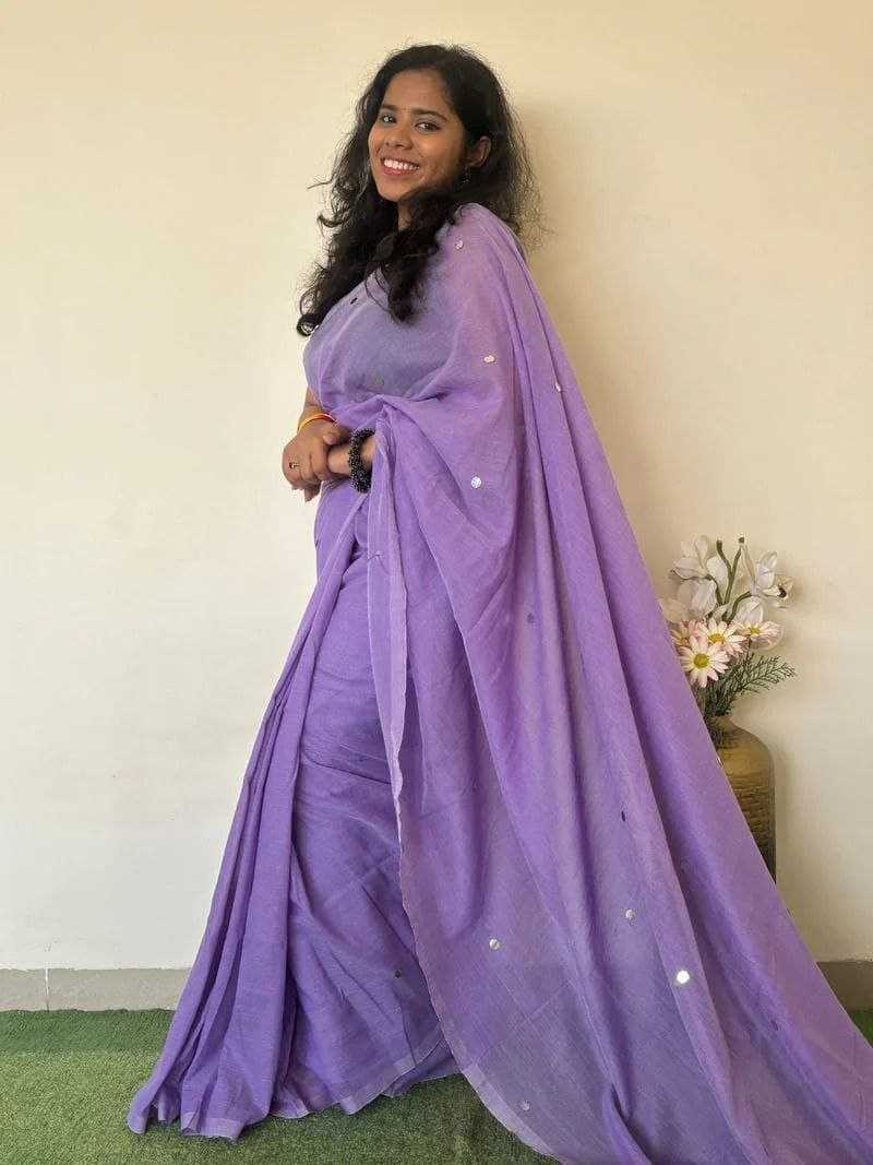 Ynf Khadi Cotton RIN216 Monalisa Sarees Wholesale Fancy Sarees Mirror Work Saree Manufacturer