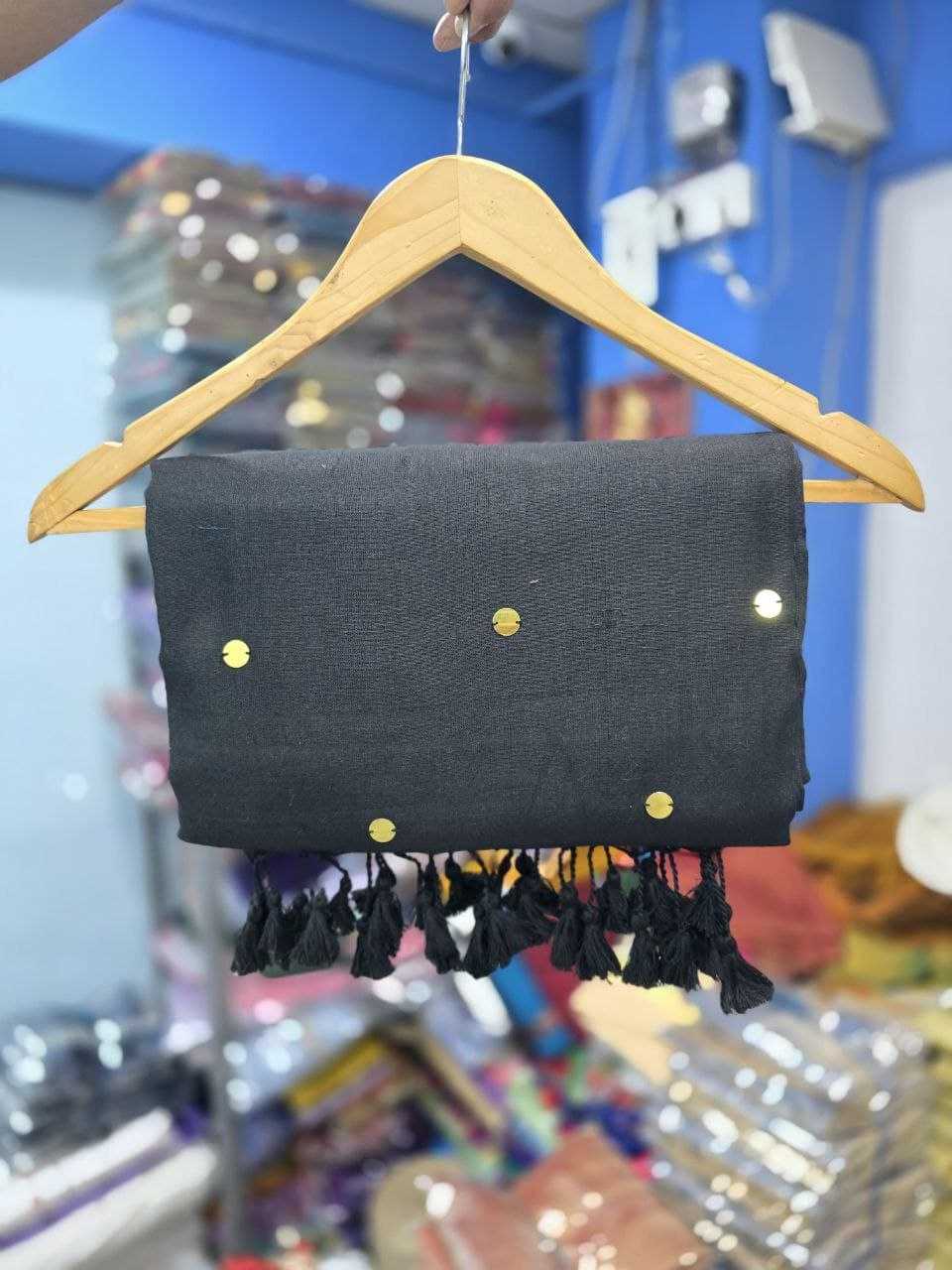 Ynf Khadi Cotton RIN216 Monalisa Sarees Wholesale Fancy Sarees Mirror Work Saree Manufacturer