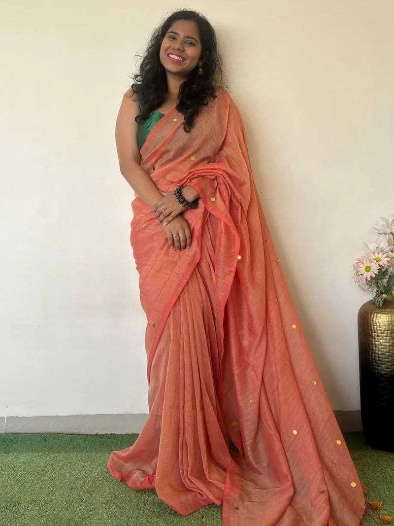 Ynf Khadi Cotton RIN216 Monalisa Sarees Wholesale Fancy Sarees Mirror Work Saree Manufacturer
