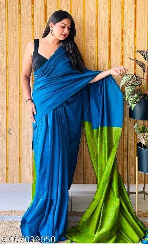 Ynf Khadi Cotton RIN216 pyor khadi cotton Contrast Sarees Wholesale Ladies Sarees Cotton Sarees Office Wear Sarees Manufacturer