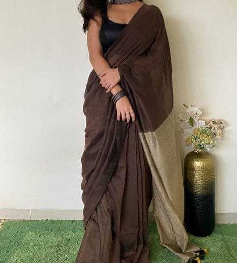 Ynf Khadi Cotton RIN216 pyor khadi cotton Contrast Sarees Wholesale Ladies Sarees Cotton Sarees Office Wear Sarees Manufacturer