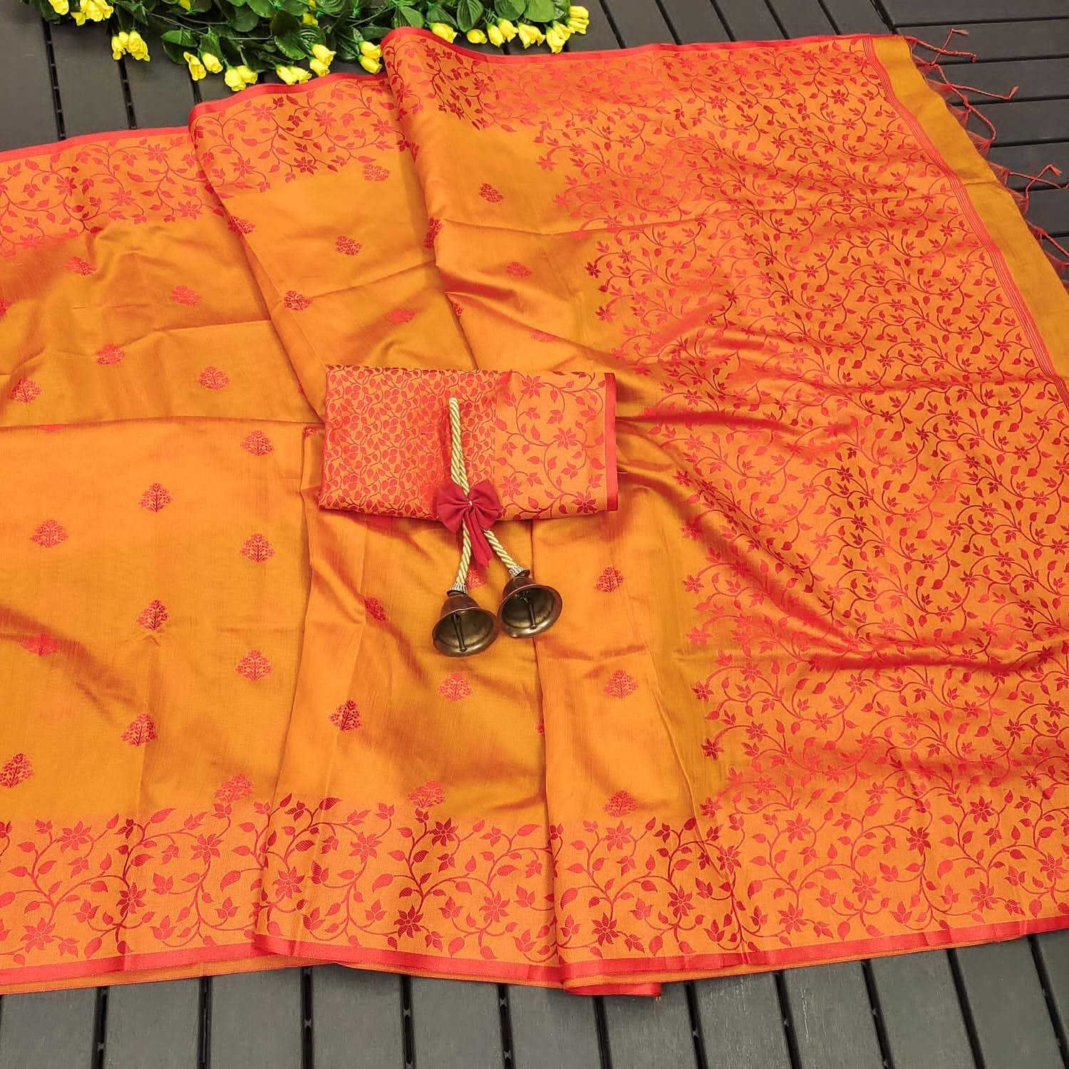 Ynf Khadi KESH505 ELISHA JAL Sarees Wedding Collections Festive Collections Wholesale Traditional Sarees Silk Sarees Sarees With Blouse Manufacturer