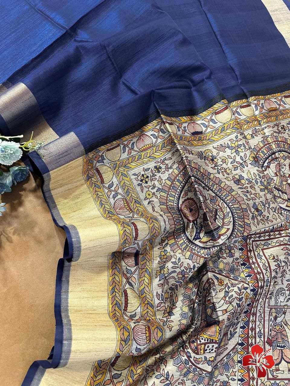 Ynf Khadi KESH532 MULLAI TUSSAR 101 Silk Sarees Wholesale Khadi Silk Sarees Printed Silk Saree Fancy Printed Silk Sarees Manufacturer