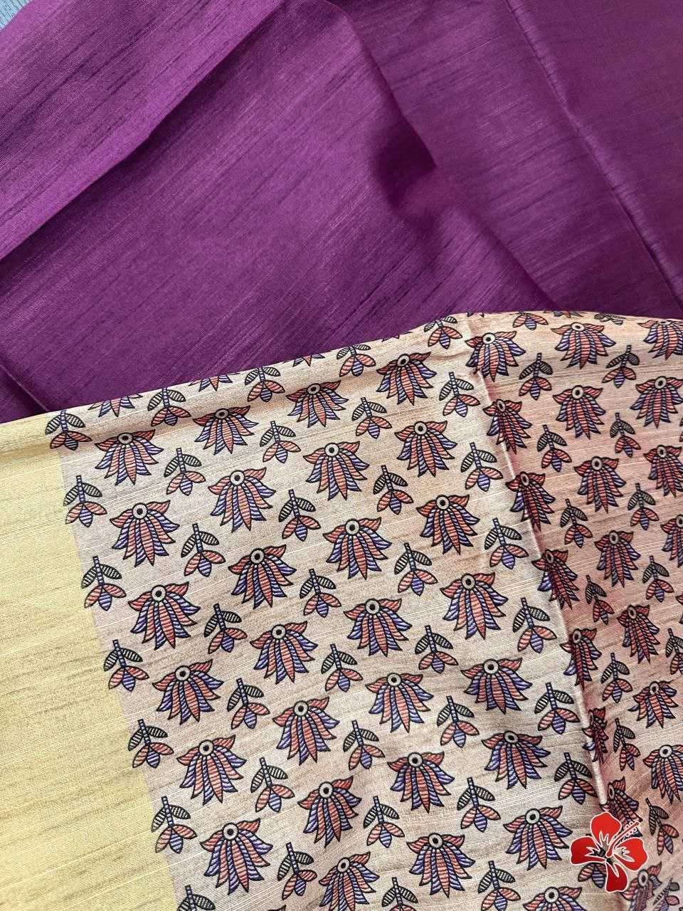 Ynf Khadi KESH532 MULLAI TUSSAR 101 Silk Sarees Wholesale Khadi Silk Sarees Printed Silk Saree Fancy Printed Silk Sarees Manufacturer
