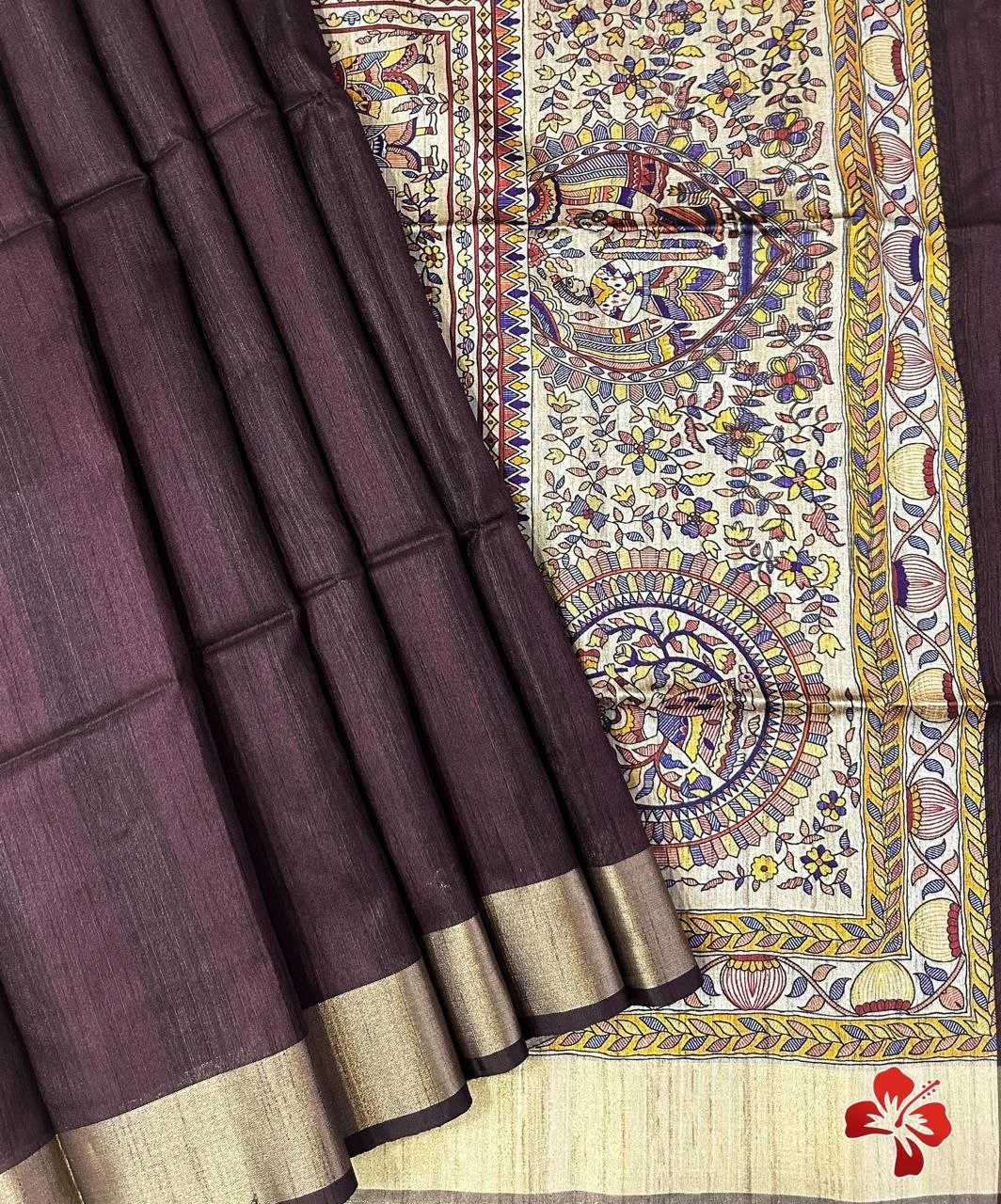 Ynf Khadi KESH532 MULLAI TUSSAR 101 Silk Sarees Wholesale Khadi Silk Sarees Printed Silk Saree Fancy Printed Silk Sarees Manufacturer