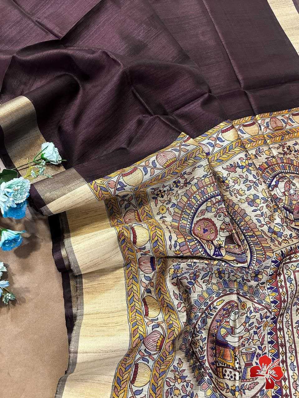 Ynf Khadi KESH532 MULLAI TUSSAR 101 Silk Sarees Wholesale Khadi Silk Sarees Printed Silk Saree Fancy Printed Silk Sarees Manufacturer