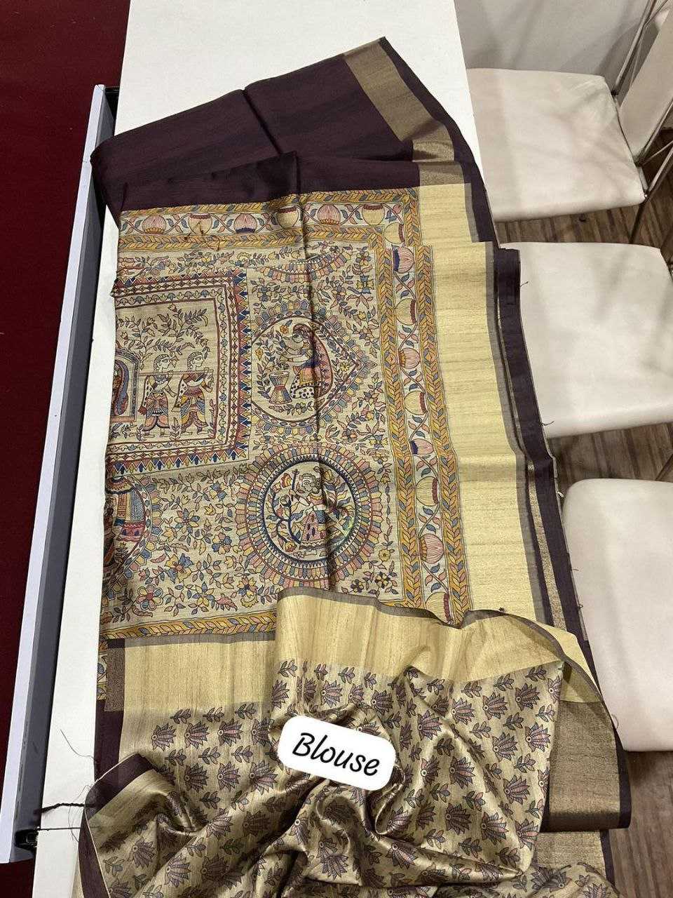 Ynf Khadi KESH532 MULLAI TUSSAR 101 Silk Sarees Wholesale Khadi Silk Sarees Printed Silk Saree Fancy Printed Silk Sarees Manufacturer
