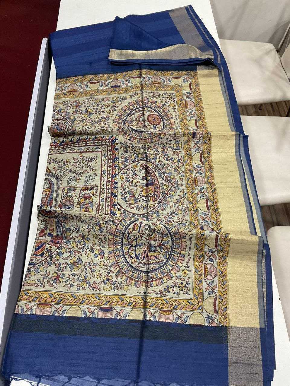 Ynf Khadi KESH532 MULLAI TUSSAR 101 Silk Sarees Wholesale Khadi Silk Sarees Printed Silk Saree Fancy Printed Silk Sarees Manufacturer