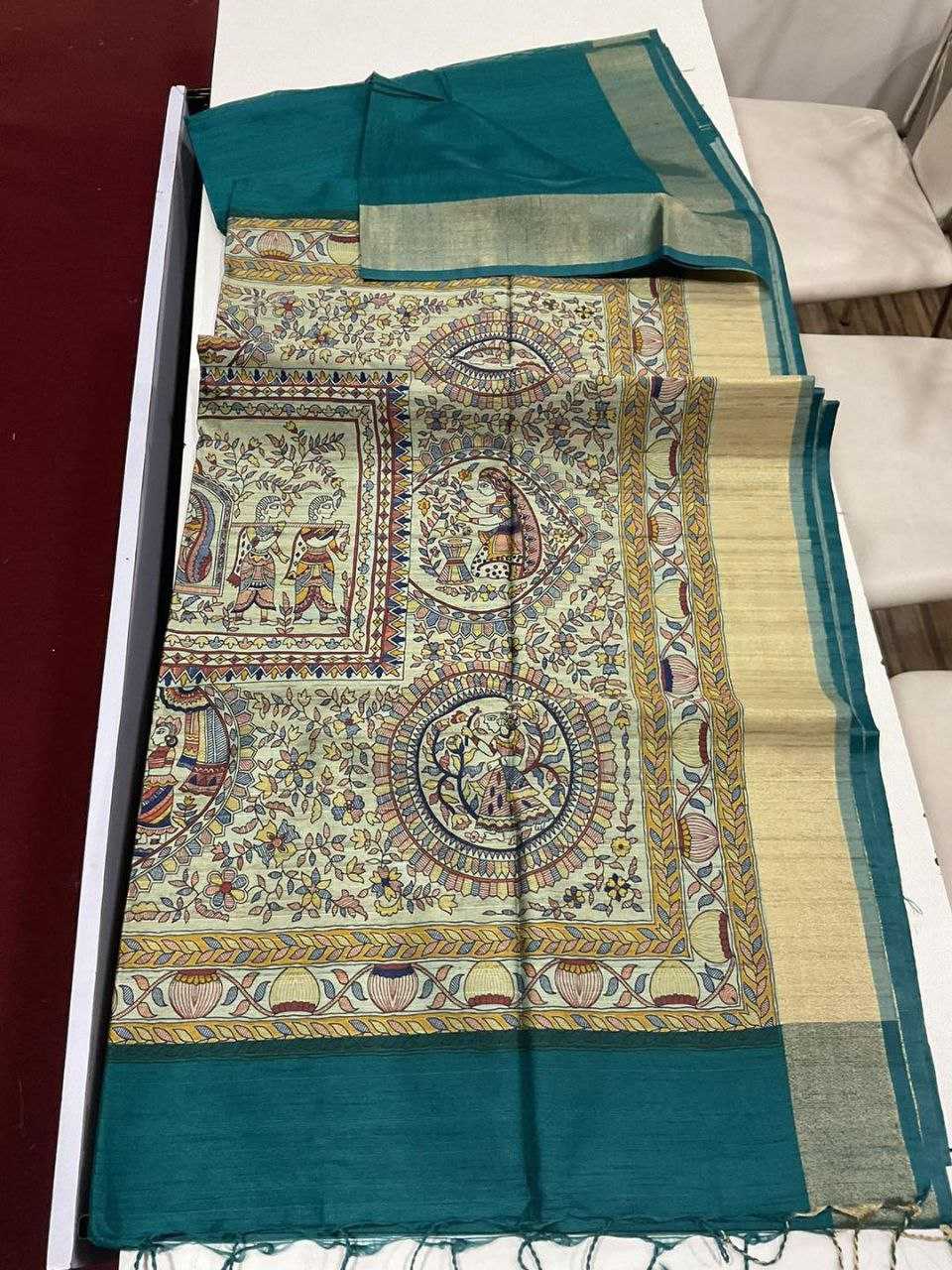 Ynf Khadi KESH532 MULLAI TUSSAR 101 Silk Sarees Wholesale Khadi Silk Sarees Printed Silk Saree Fancy Printed Silk Sarees Manufacturer