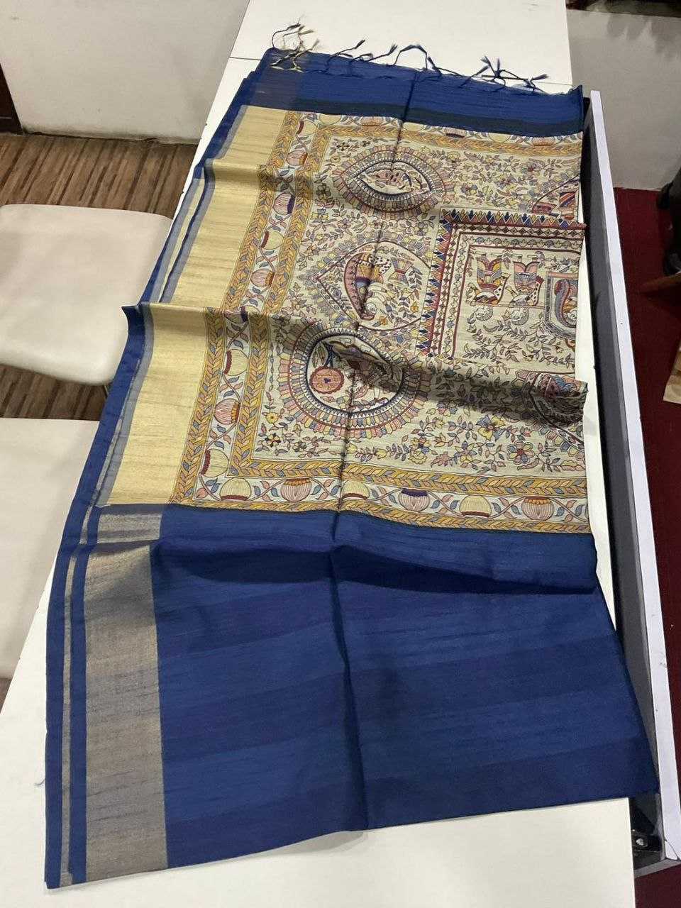 Ynf Khadi KESH532 MULLAI TUSSAR 101 Silk Sarees Wholesale Khadi Silk Sarees Printed Silk Saree Fancy Printed Silk Sarees Manufacturer