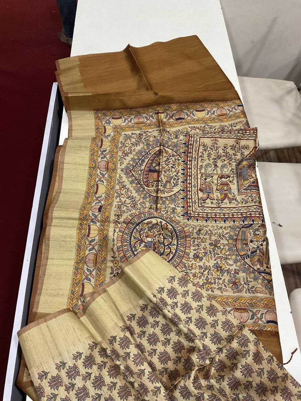 Ynf Khadi KESH532 MULLAI TUSSAR 101 Silk Sarees Wholesale Khadi Silk Sarees Printed Silk Saree Fancy Printed Silk Sarees Manufacturer