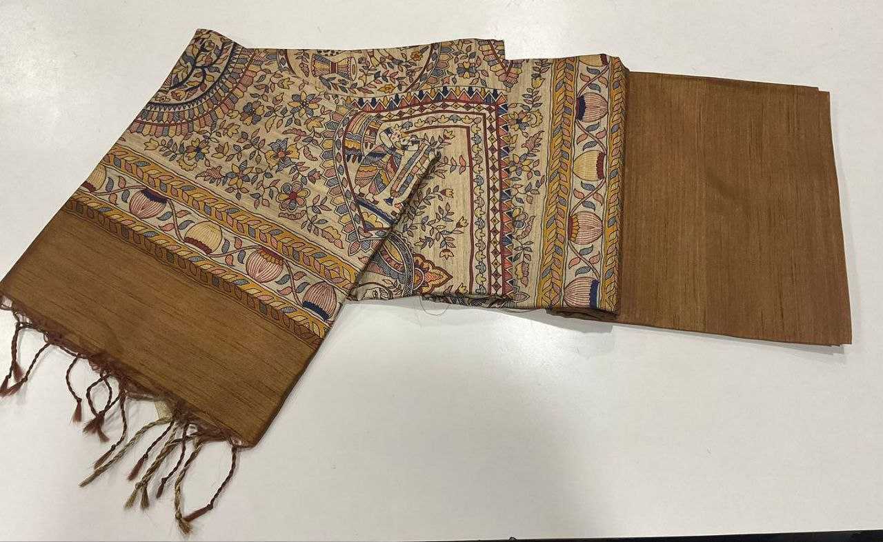 Ynf Khadi KESH532 MULLAI TUSSAR 101 Silk Sarees Wholesale Khadi Silk Sarees Printed Silk Saree Fancy Printed Silk Sarees Manufacturer
