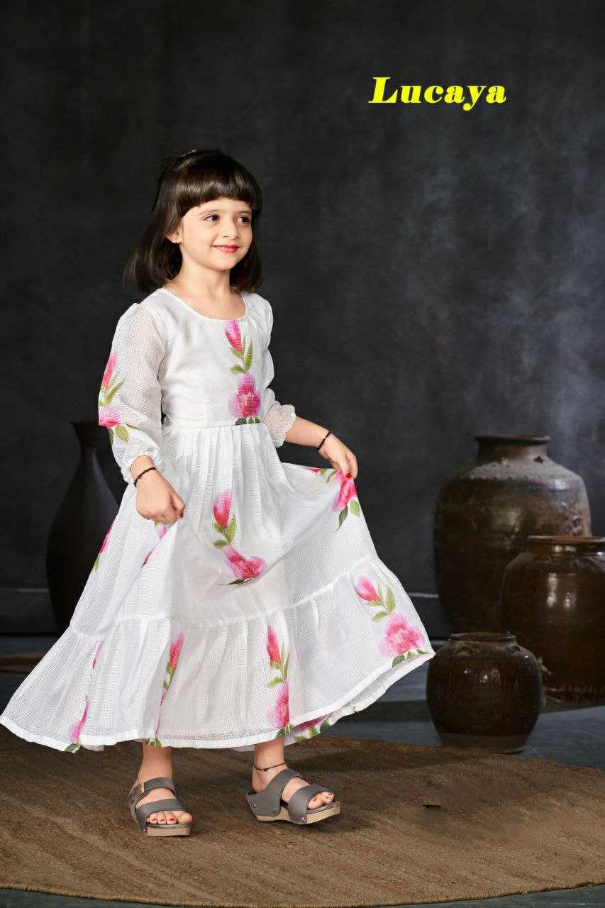 Ynf Kota Checks RIN131 1301 Mother & Daughter Combo Wholesale Mother Daughter Matching Gowns Manufacturer