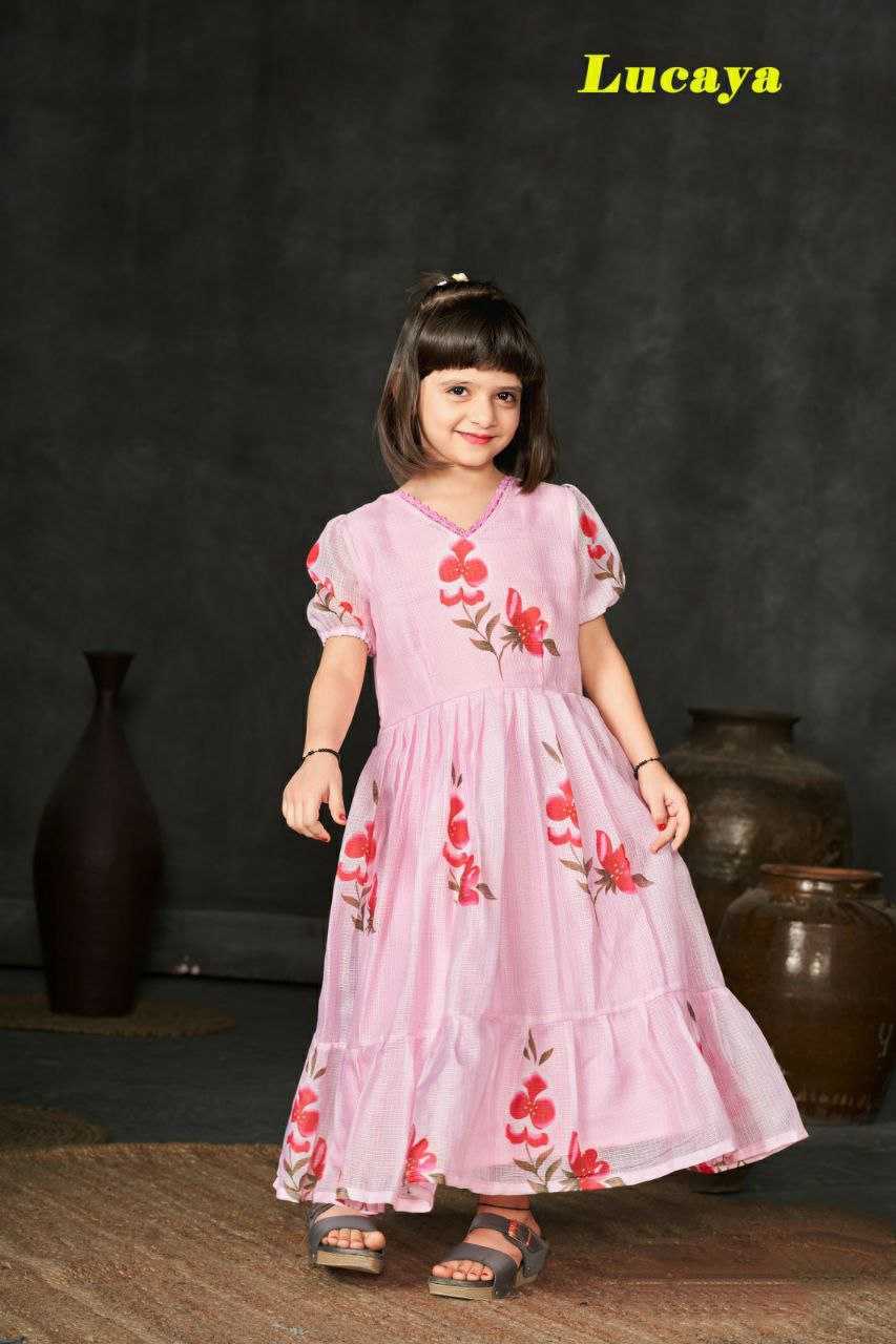 Ynf Kota Checks RIN131 1301 Mother & Daughter Combo Wholesale Mother Daughter Matching Gowns Manufacturer