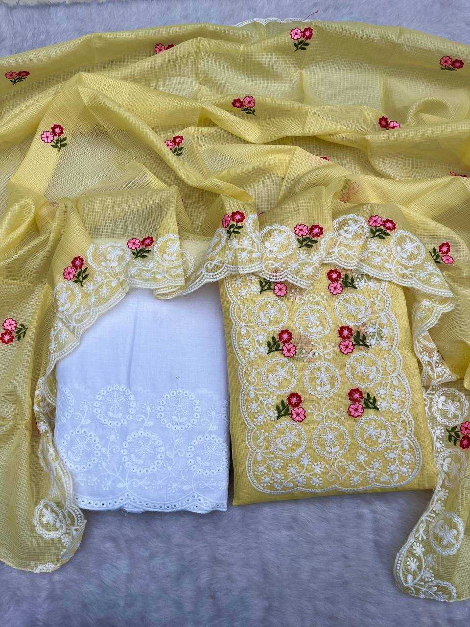 Ynf Kota Silk KESH513 484 Suits & Dresses Wedding Collections Festive Collections Wholesale Embroidery Suits Palazzo Suit Suit Material Manufacturer