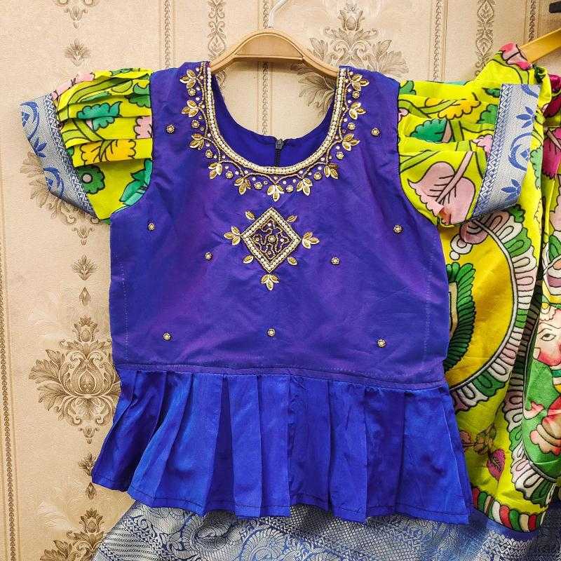 Ynf Lichi Silk KESH493 EKTA Kids Wear Wholesale Kids Lehenga Kids Lehenga Choli Baby Girl Lehenga Manufacturer