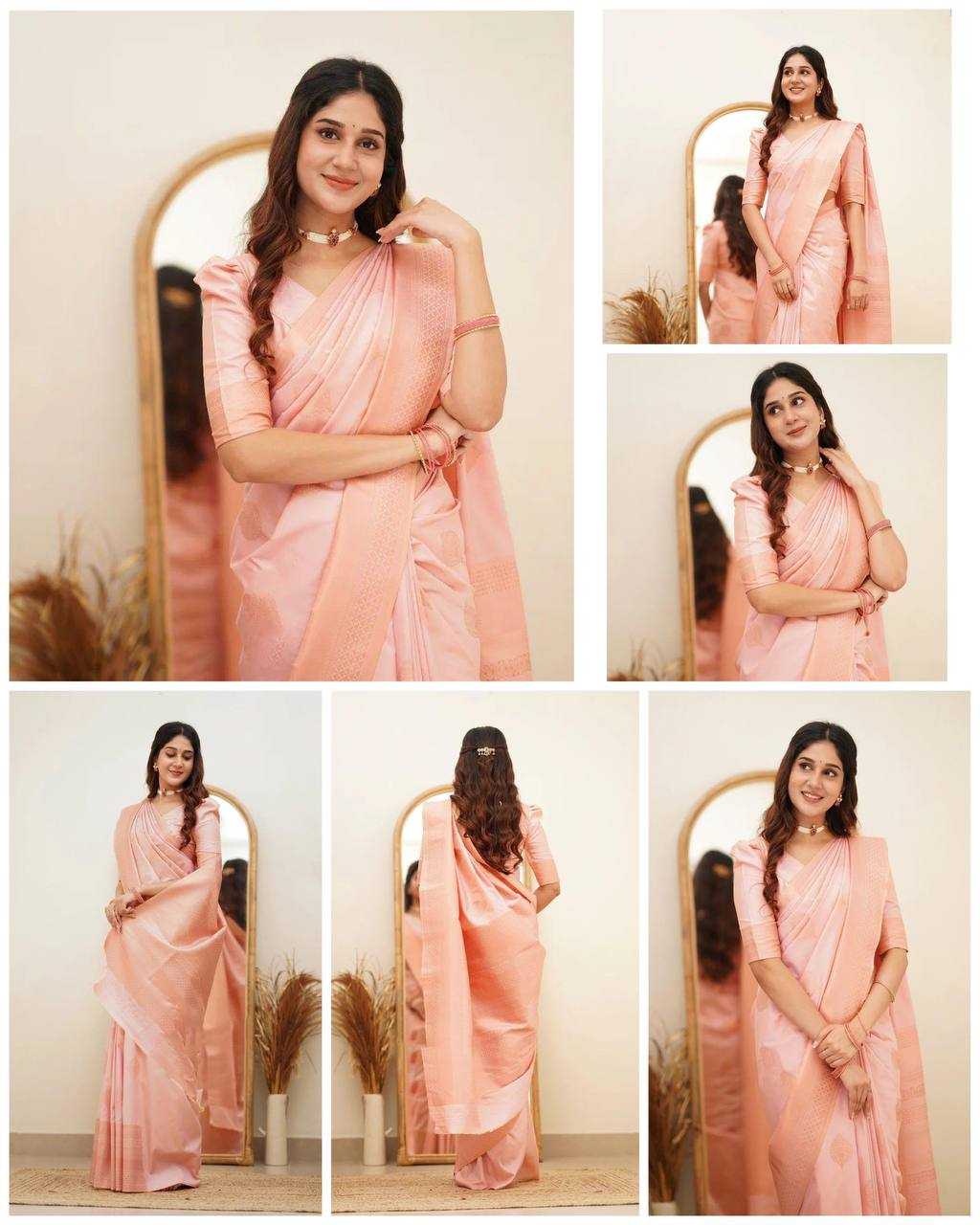 Ynf Lichi Silk KESH534 6015 Sarees Wholesale Designer Sarees Jacquard Saree Traditional Sarees Manufacturer