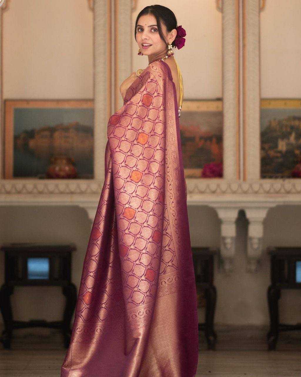 Ynf Lichi Silk KESH551 231 Silk Sarees Wholesale Traditional Silk Sarees Manufacturer