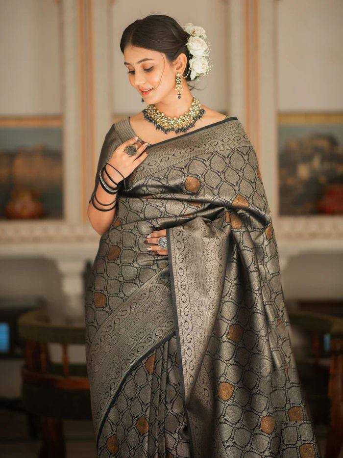 Ynf Lichi Silk KESH551 231 Silk Sarees Wholesale Traditional Silk Sarees Manufacturer