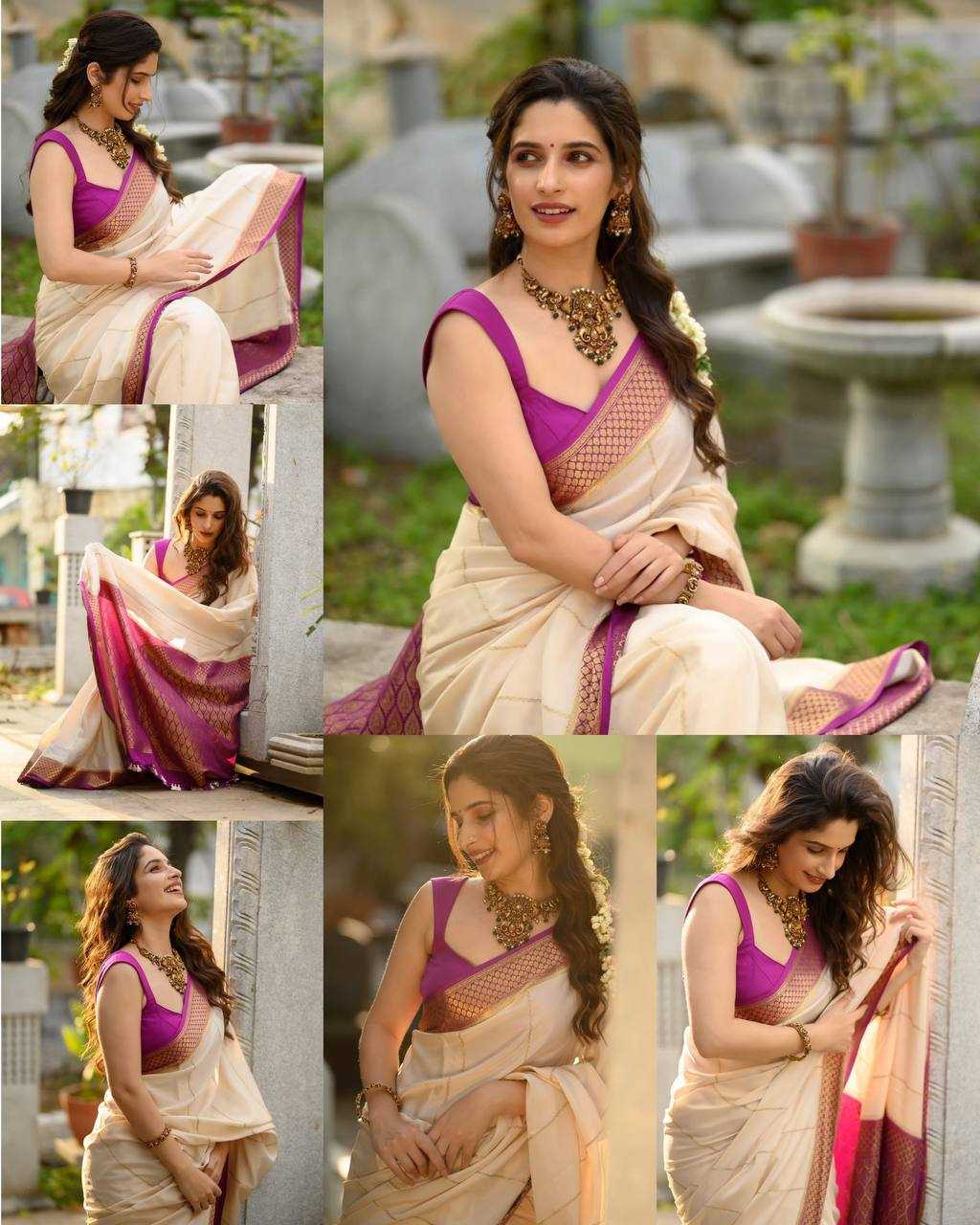 Ynf Lichi Silk KESH551 235 Silk Sarees Wholesale Silk Sarees With Contrast Pallu Manufacturer