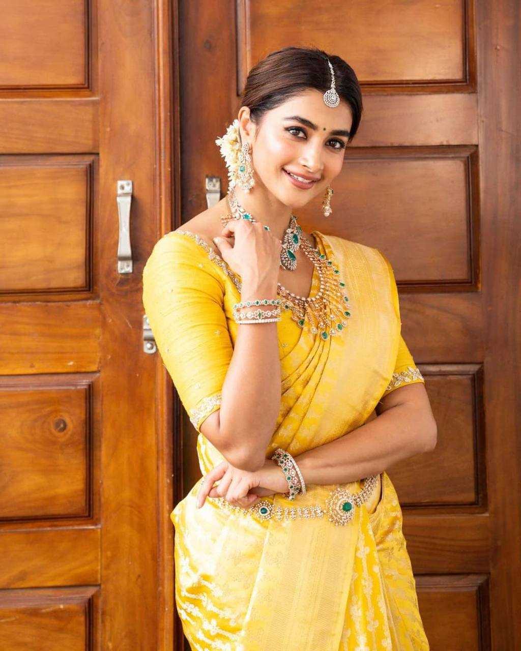 Ynf Lichi Silk KESH551 248 Silk Sarees Bollywood Collections Wholesale Yellow Silk Sarees Pooja Hedge Manufacturer