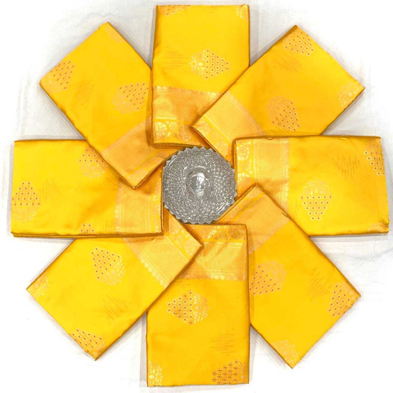 Ynf Lichi Silk KESH551 253 Silk Sarees Wholesale Soft Silk Sarees Yellow Silk Sarees Manufacturer
