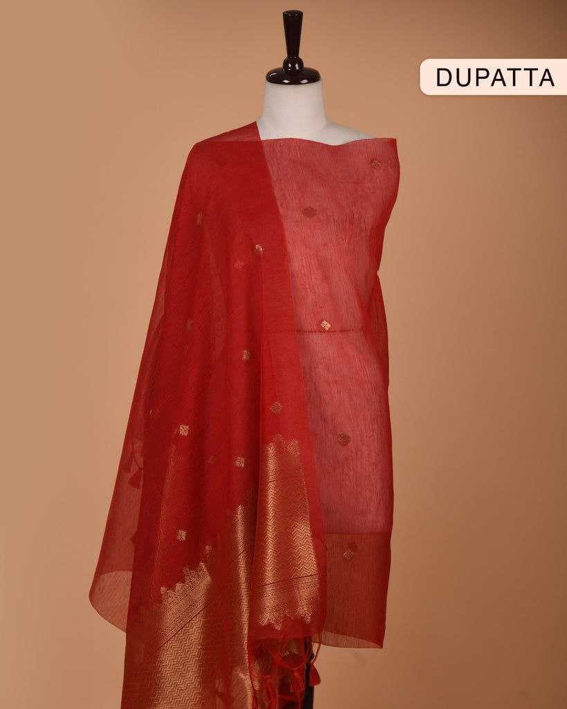 Ynf Linen Blend KESH532 SACHI SILK SUIT 001 Suits & Dresses Wedding Collections Festive Collections Wholesale Unstitched Suits Zari Work Suit Wedding Outfits Manufacturer