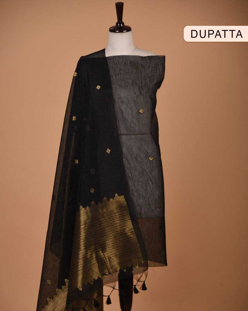 Ynf Linen Blend KESH532 SACHI SILK SUIT 001 Suits & Dresses Wedding Collections Festive Collections Wholesale Unstitched Suits Zari Work Suit Wedding Outfits Manufacturer