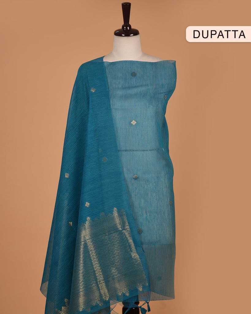 Ynf Linen Blend KESH532 SACHI SILK SUIT 001 Suits & Dresses Wedding Collections Festive Collections Wholesale Unstitched Suits Zari Work Suit Wedding Outfits Manufacturer