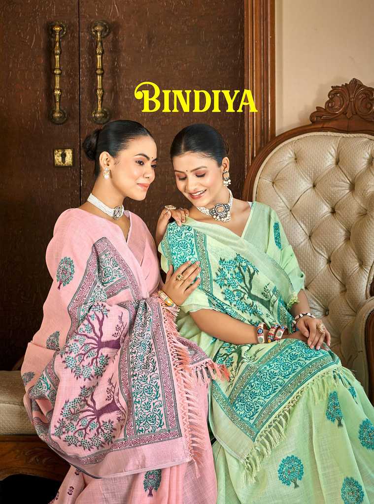 Ynf Linen KESH462 711-Bindiya Sarees Wholesale Designer Sarees Manufacturer