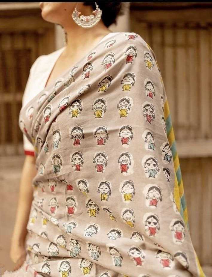 Ynf Linen KESH518 4011 Sarees Wholesale Cotton Linen Sarees Linen Sarees Office Wear Sarees Manufacturer