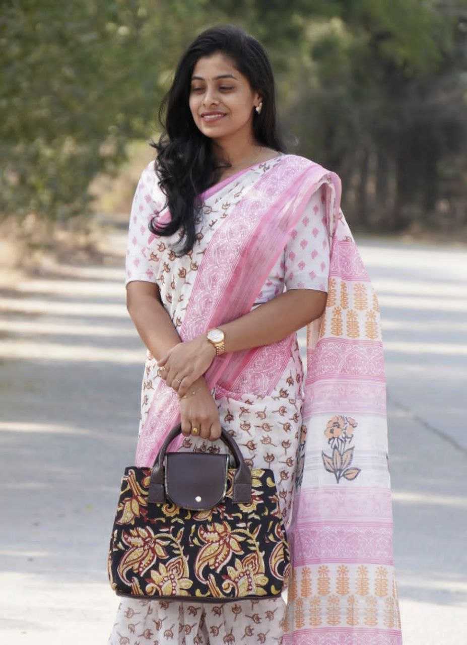 Ynf Linen KESH518 4359 Sarees Wholesale Printed Sarees Cotton Linen Sarees Linen Sarees Manufacturer