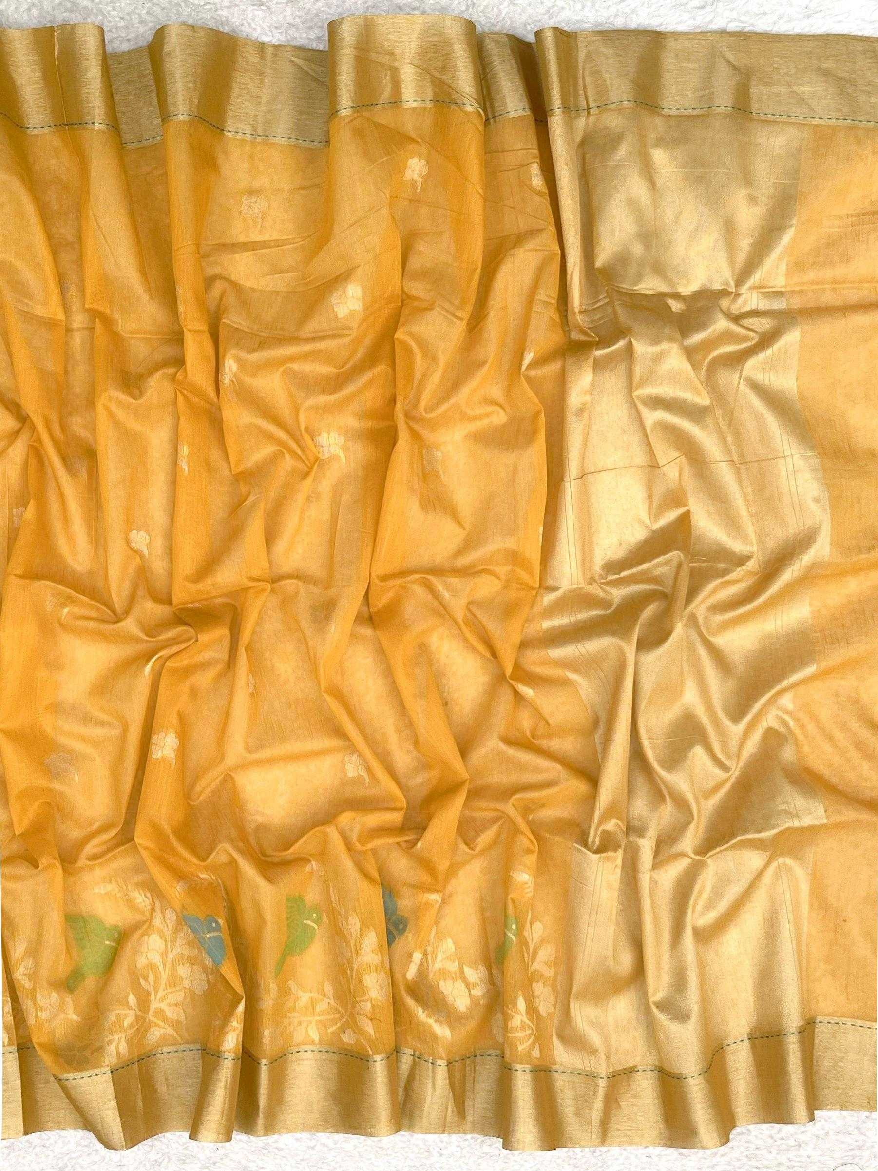 Ynf Linen KESH532 CHIDIYA SILK Sarees Wholesale Designer Sarees Party Wear Sarees Fancy Sarees Manufacturer