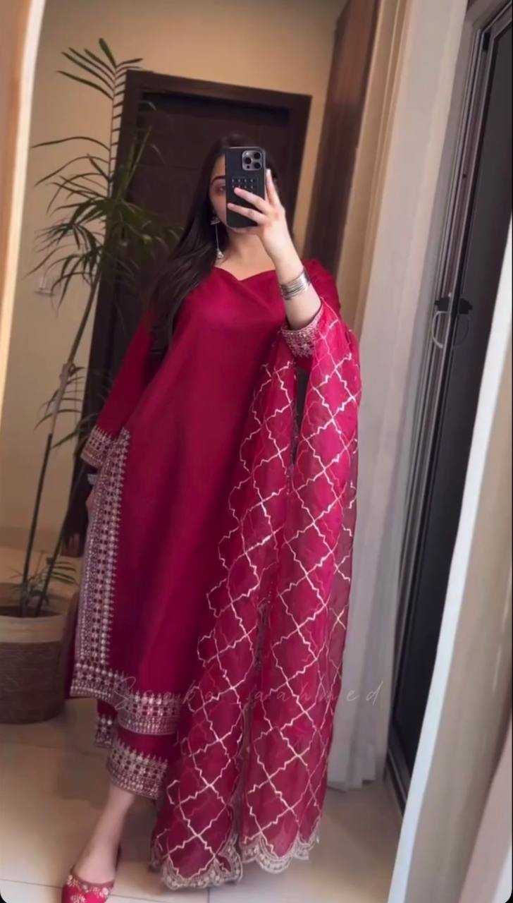 Ynf Malay Satin Silk KESH528 465 Suits & Dresses Islamic Clothing Wedding Collections Wholesale Pakistani Suits Embroidery Suits Ladies Silk Suit Manufacturer