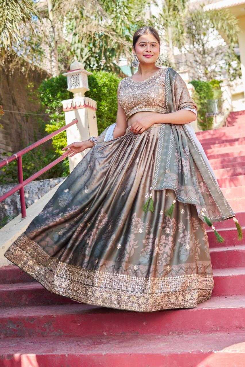Ynf Maslin KESH511 sating Lehenga Lehengas Wholesale Designer Lehenga Traditional Lehenga Printed Lehenga Manufacturer