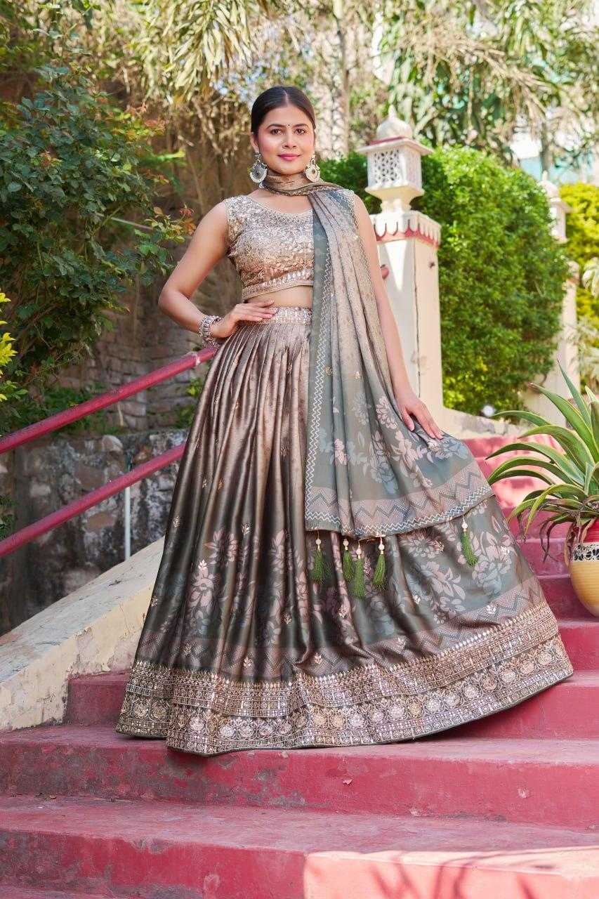 Ynf Maslin KESH511 sating Lehenga Lehengas Wholesale Designer Lehenga Traditional Lehenga Printed Lehenga Manufacturer