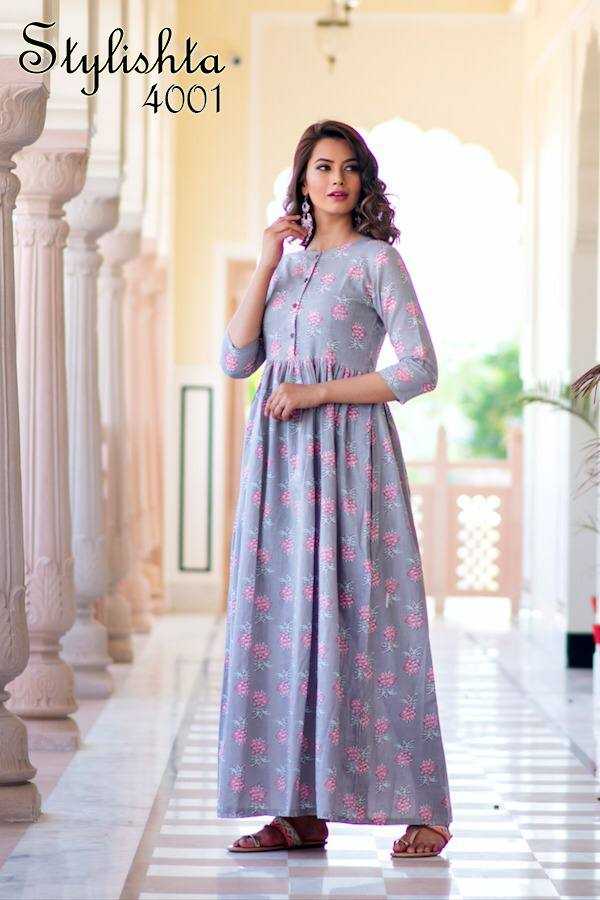 Ynf Maslin RIN131 4001 Gowns Wholesale Long Gowns Work Gowns Manufacturer