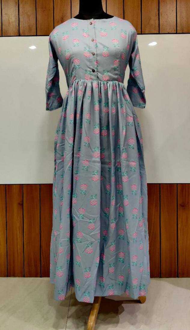 Ynf Maslin RIN131 4001 Gowns Wholesale Long Gowns Work Gowns Manufacturer