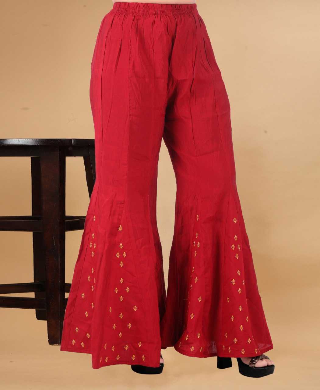 Ynf Milan Silk KESH507 Maroon Suits & Dresses Wedding Collections Festive Collections Wholesale Palazzo Suit Ladies Silk Suit Casual Dresses Manufacturer