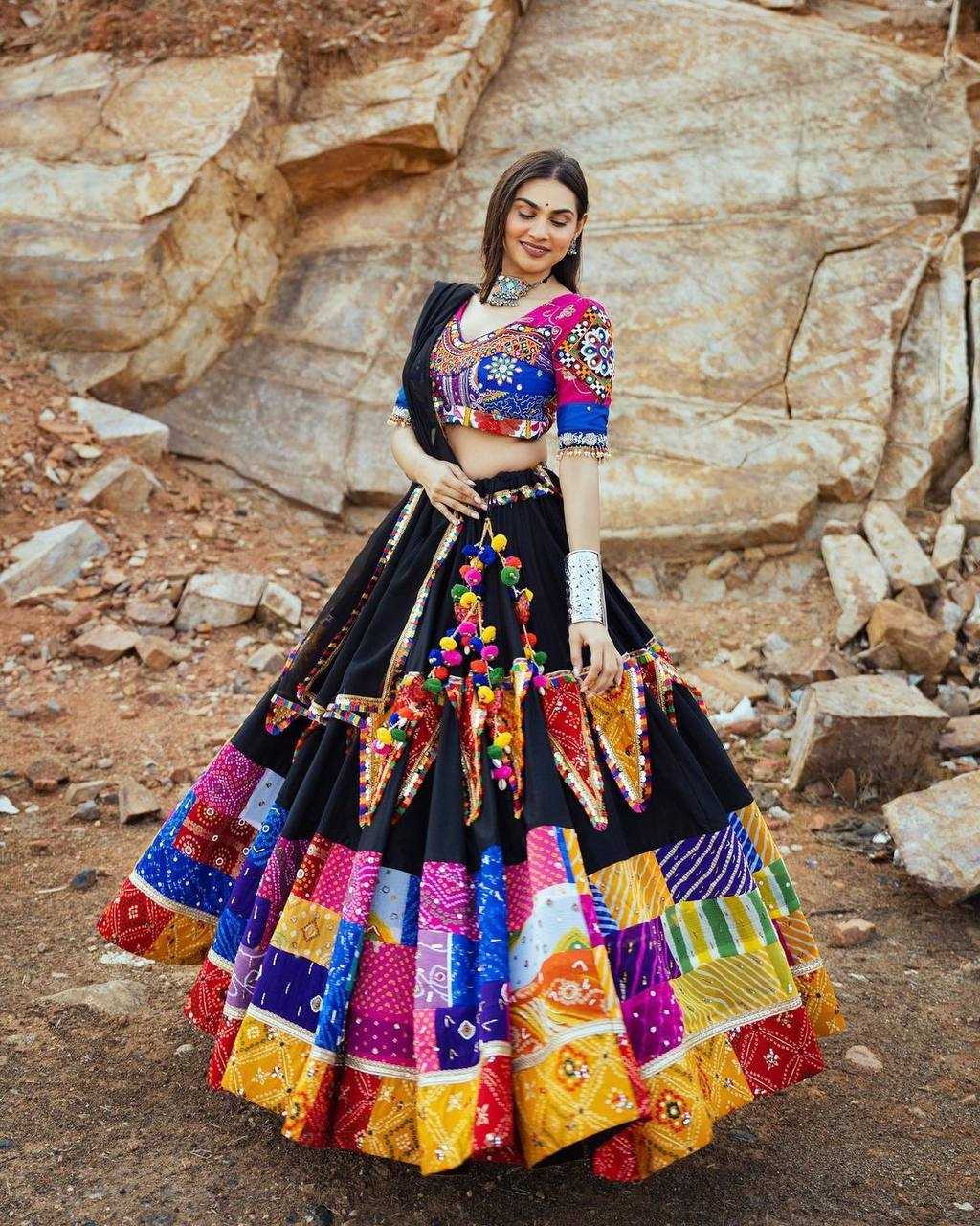 Ynf Muslin Cotton KESH492 030 Lehengas Wholesale Designer Lehenga Choli Mirror Work Lehenga Manufacturer
