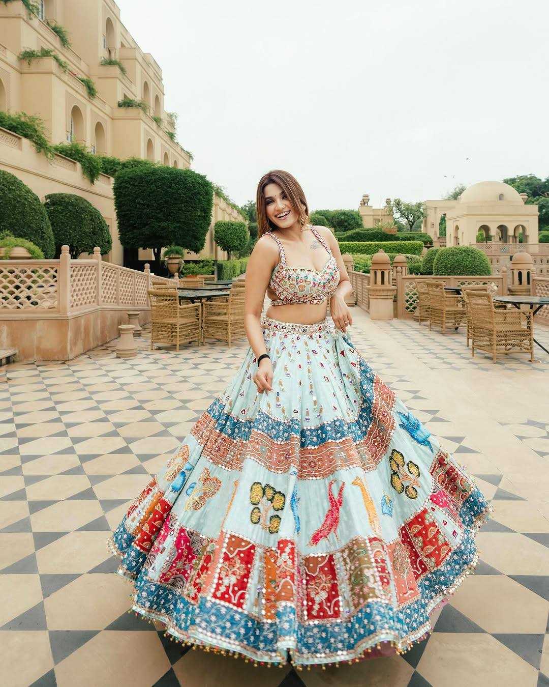 Ynf Muslin Cotton KESH492 104 Lehengas Festive Collections Wholesale Bollywood Lehenga Choli Navratri Chaniya Choli Manufacturer