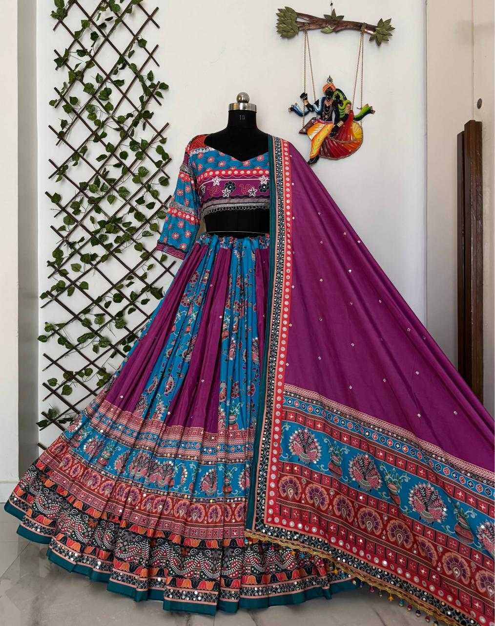 Ynf Muslin Cotton KESH492 106 Lehengas Festive Collections Wholesale Chaniya Choli Navratri Chaniya Choli Manufacturer