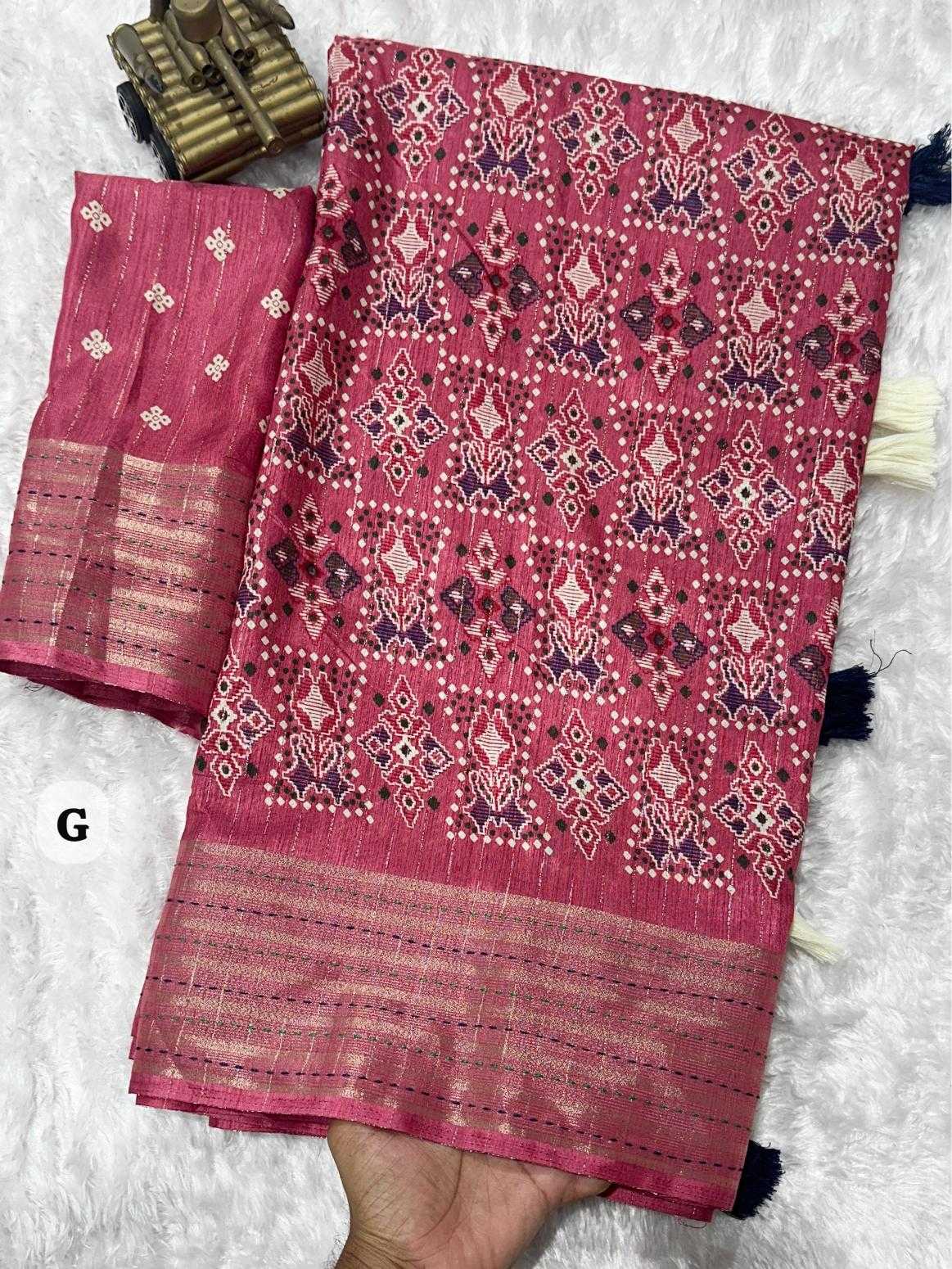 Ynf Muslin Cotton KESH500 Shivali Sarees Wholesale Printed Sarees Ajrakh Sarees Cotton Sarees Manufacturer