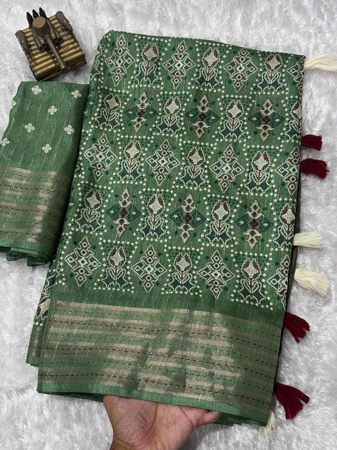 Ynf Muslin Cotton KESH500 Shivali Sarees Wholesale Printed Sarees Ajrakh Sarees Cotton Sarees Manufacturer