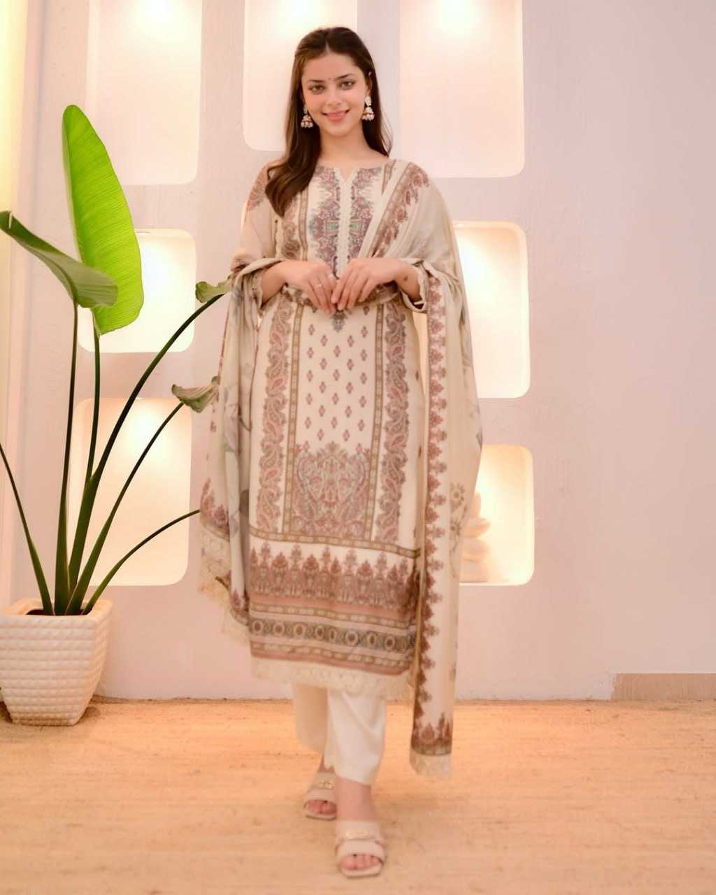 Ynf Muslin Cotton RIN129 035 Suits & Dresses Wholesale Ladies Suits Printed Suits Manufacturer
