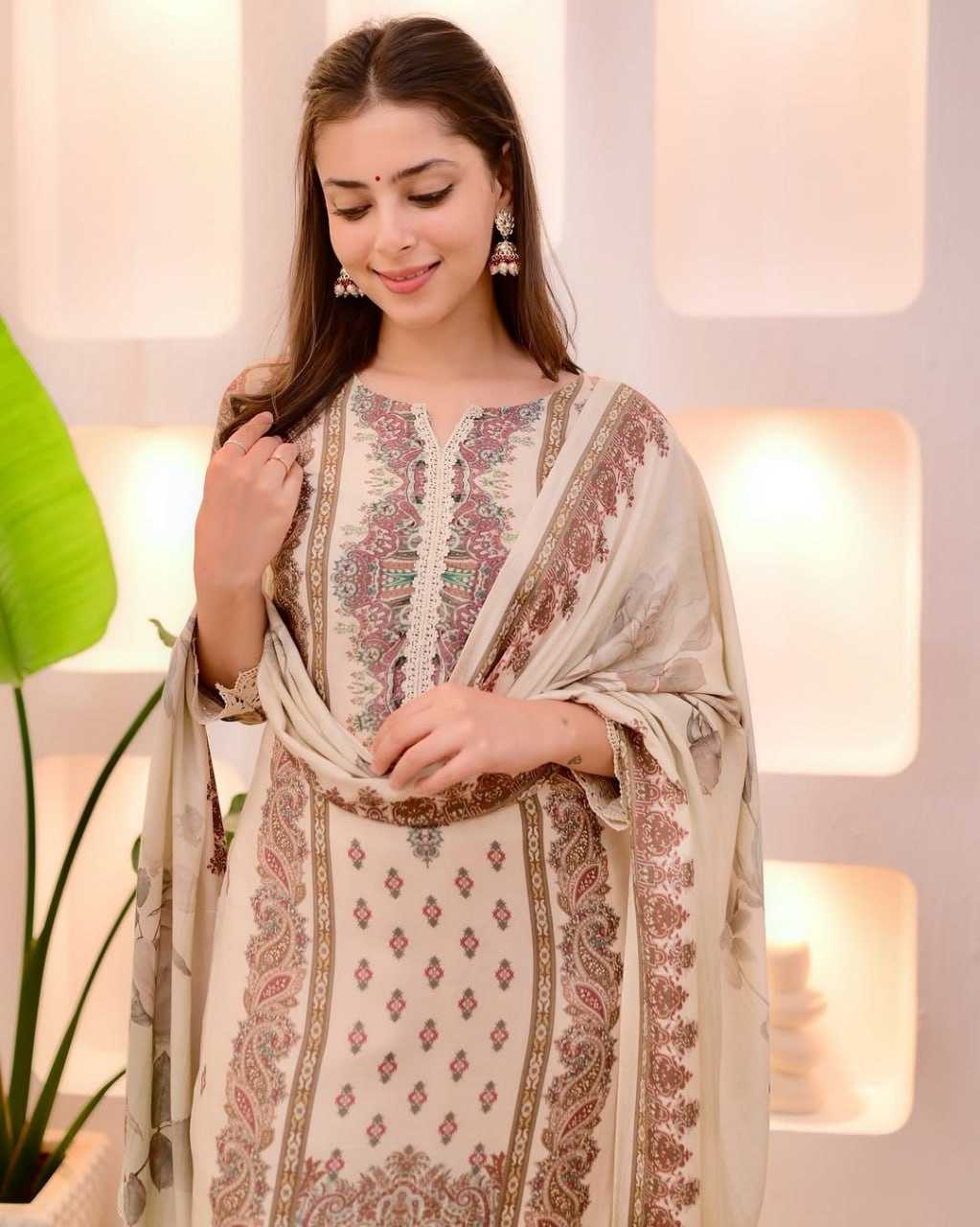 Ynf Muslin Cotton RIN129 035 Suits & Dresses Wholesale Ladies Suits Printed Suits Manufacturer