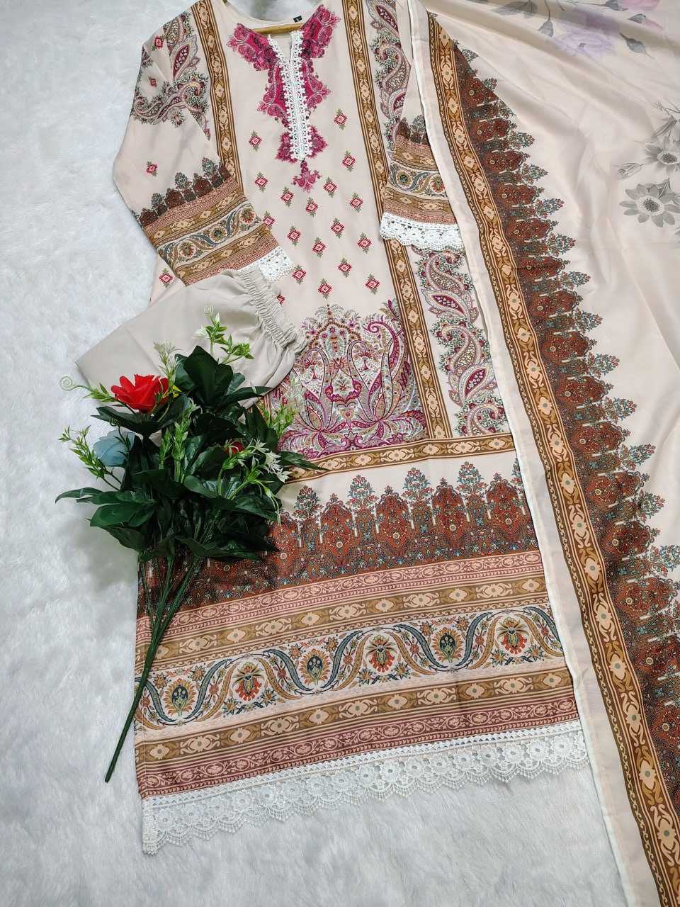 Ynf Muslin Cotton RIN129 035 Suits & Dresses Wholesale Ladies Suits Printed Suits Manufacturer