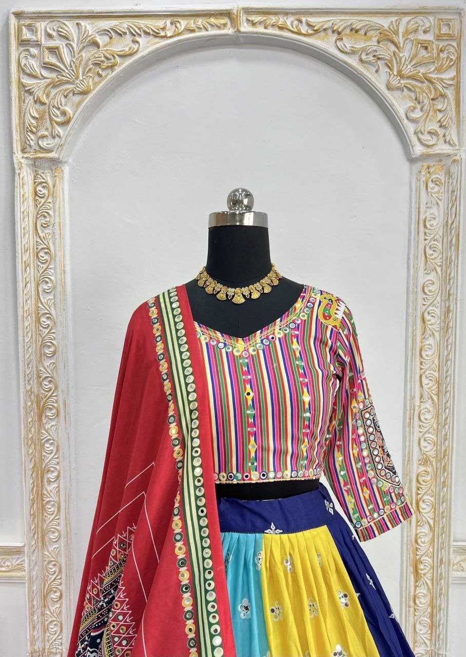 Ynf Muslin Cotton RIN207 1534 Lehengas Wedding Collections Festive Collections Wholesale Printed Lehenga Designer Lehenga Choli Navratri Chaniya Choli Manufacturer