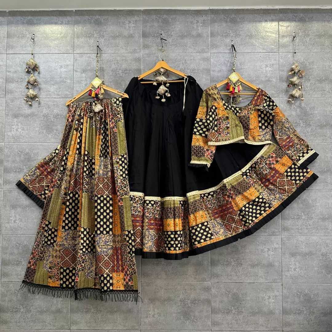 Ynf Muslin Cotton RIN207 1556 Lehengas Festive Collections Wholesale Printed Lehenga Designer Lehenga Choli Navratri Chaniya Choli Manufacturer